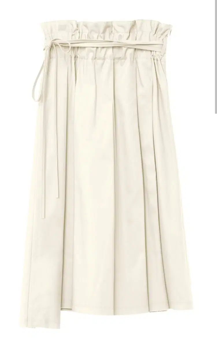 THE ILMA ロングプリーツスカート アイボリー s