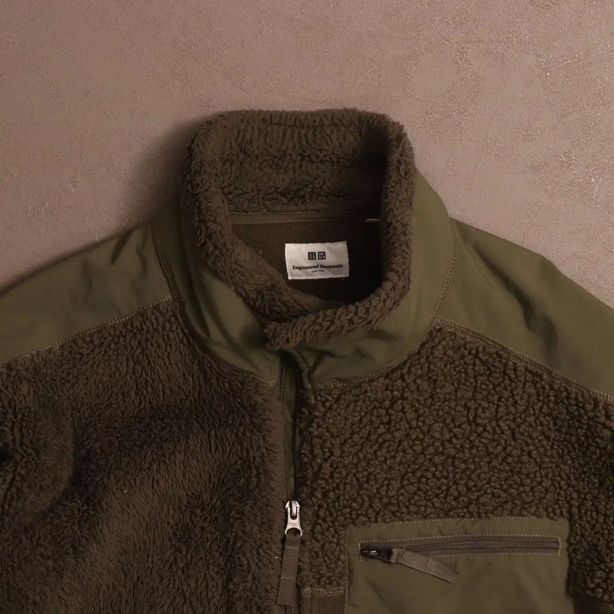ユニクロ X エンジニアードガーメンツ フリース ジップアップ ジャケット A1452