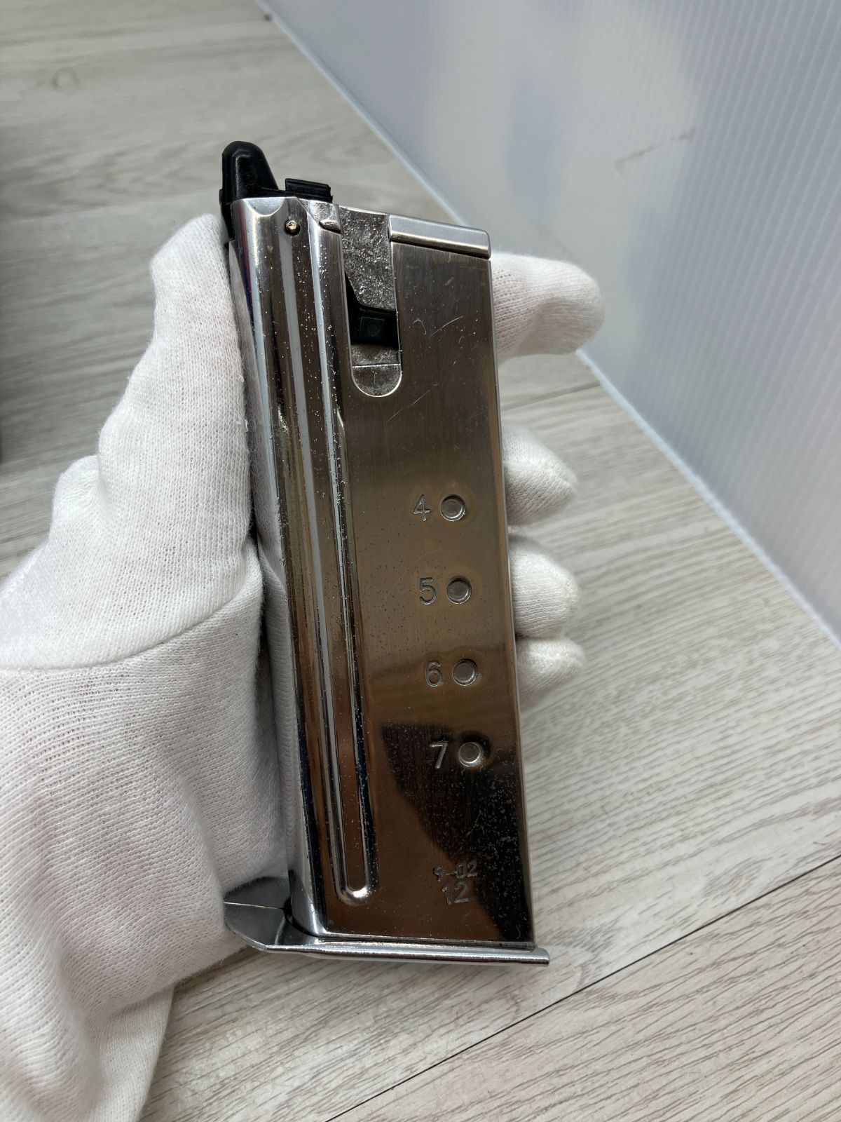 激安販売！ 東京マルイ デザートイーグル.50AE クロームステンレス C11-46 T