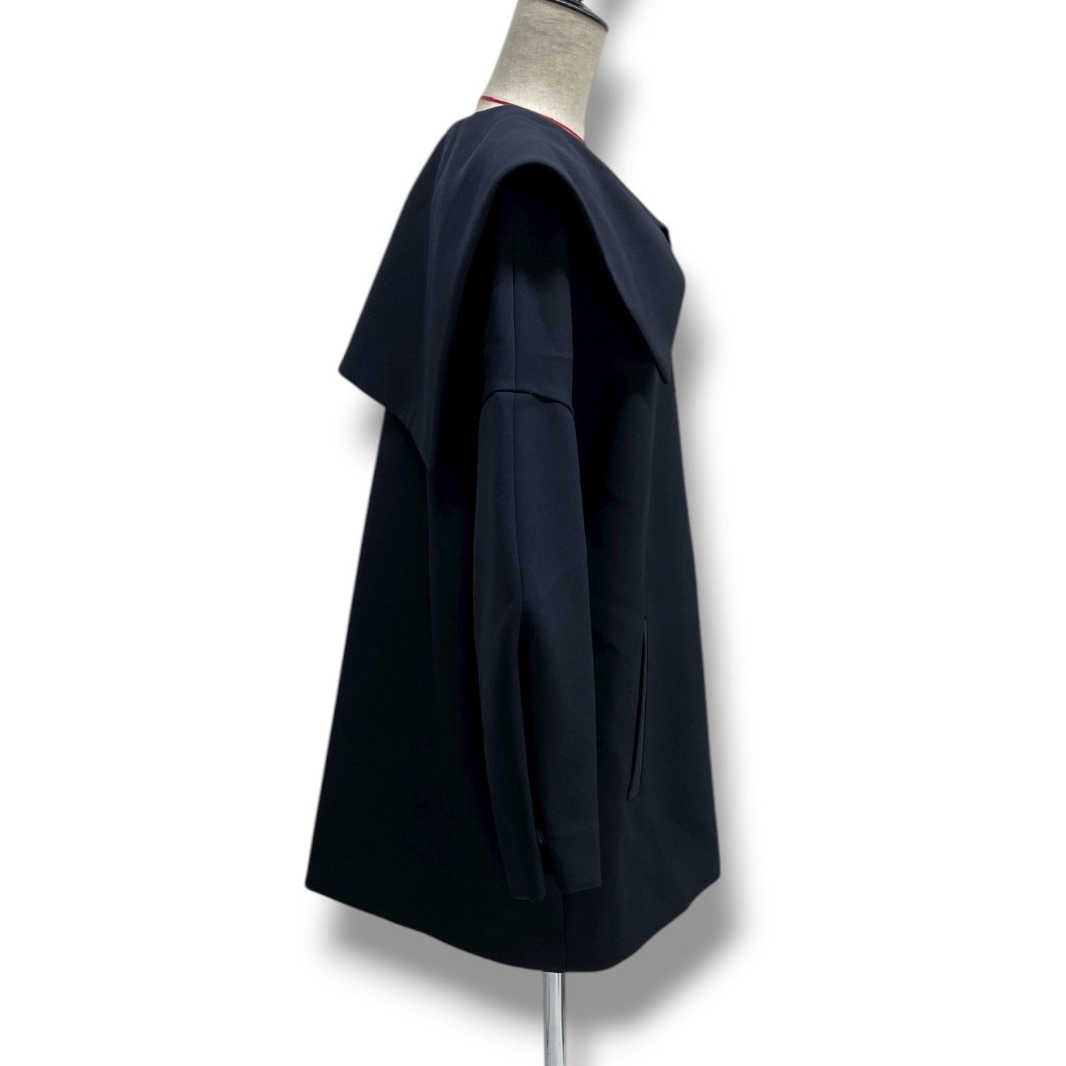 LIten リテン セーラーカラーコート アウター コート 襟取り外し可