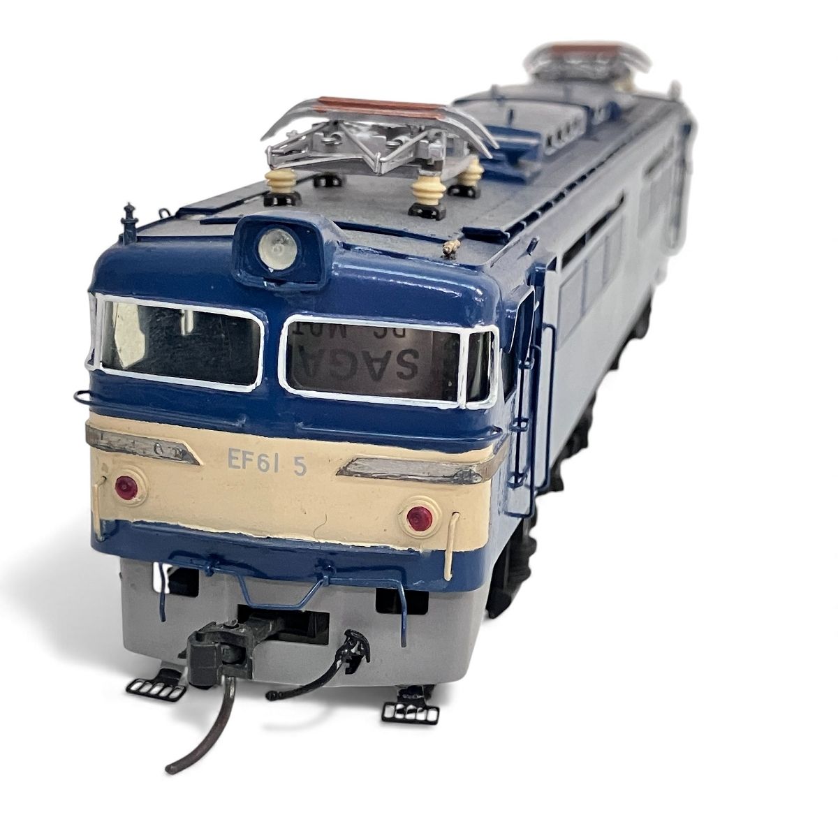 メーカー不明 EF 61 5 HOゲージ 鉄道模型 直流電気機関車 青塗装