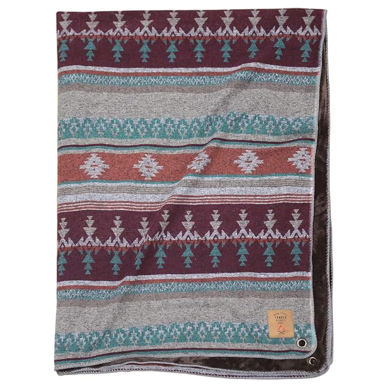 彡キーストーン LUMBER ブランケット パルパ バーガンディ L SE053530