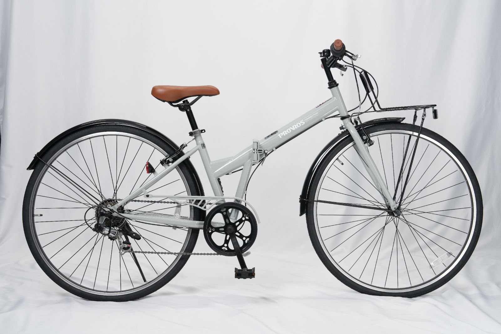 アウトレット品 ランクA PROVROS 折りたたみシティクロスバイク 27インチ P 276