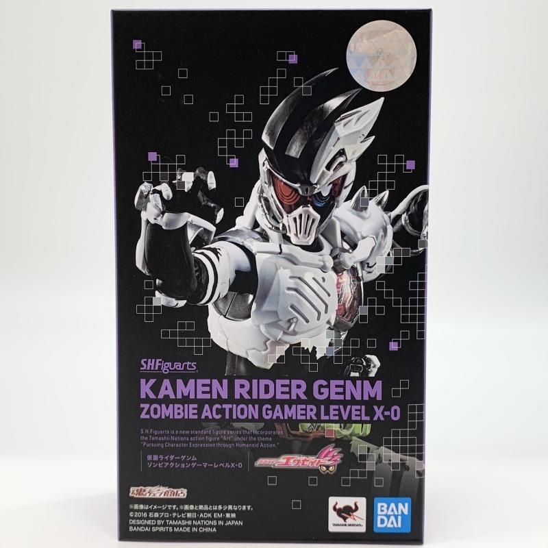 バンダイ 仮面ライダーエグゼイド S.H.Figuarts 仮面ライダーゲンム ゾンビアクションゲーマー レベルX-0 17