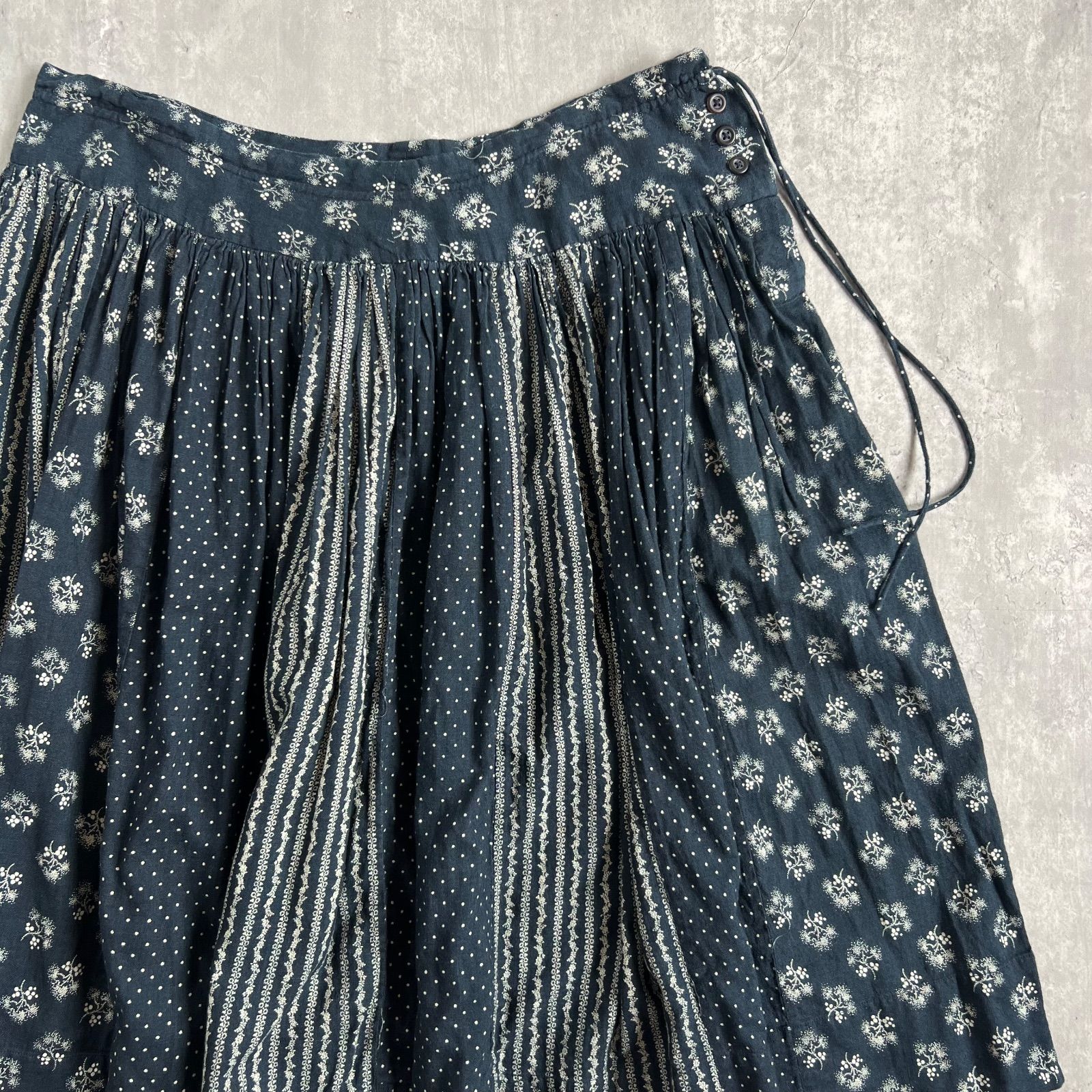 45R / フォーティファイブアール YUKI COTTON インディゴ染 パッチ