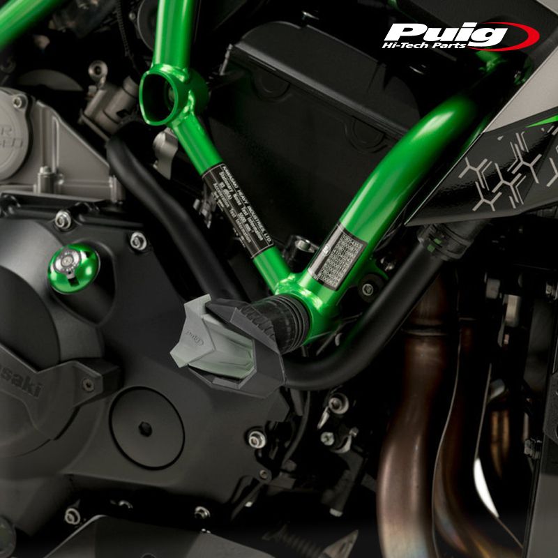 Puig 9708N FRAME SLIDERS [R19] Kawasaki Ninja H2 SX (18-24) Ninja