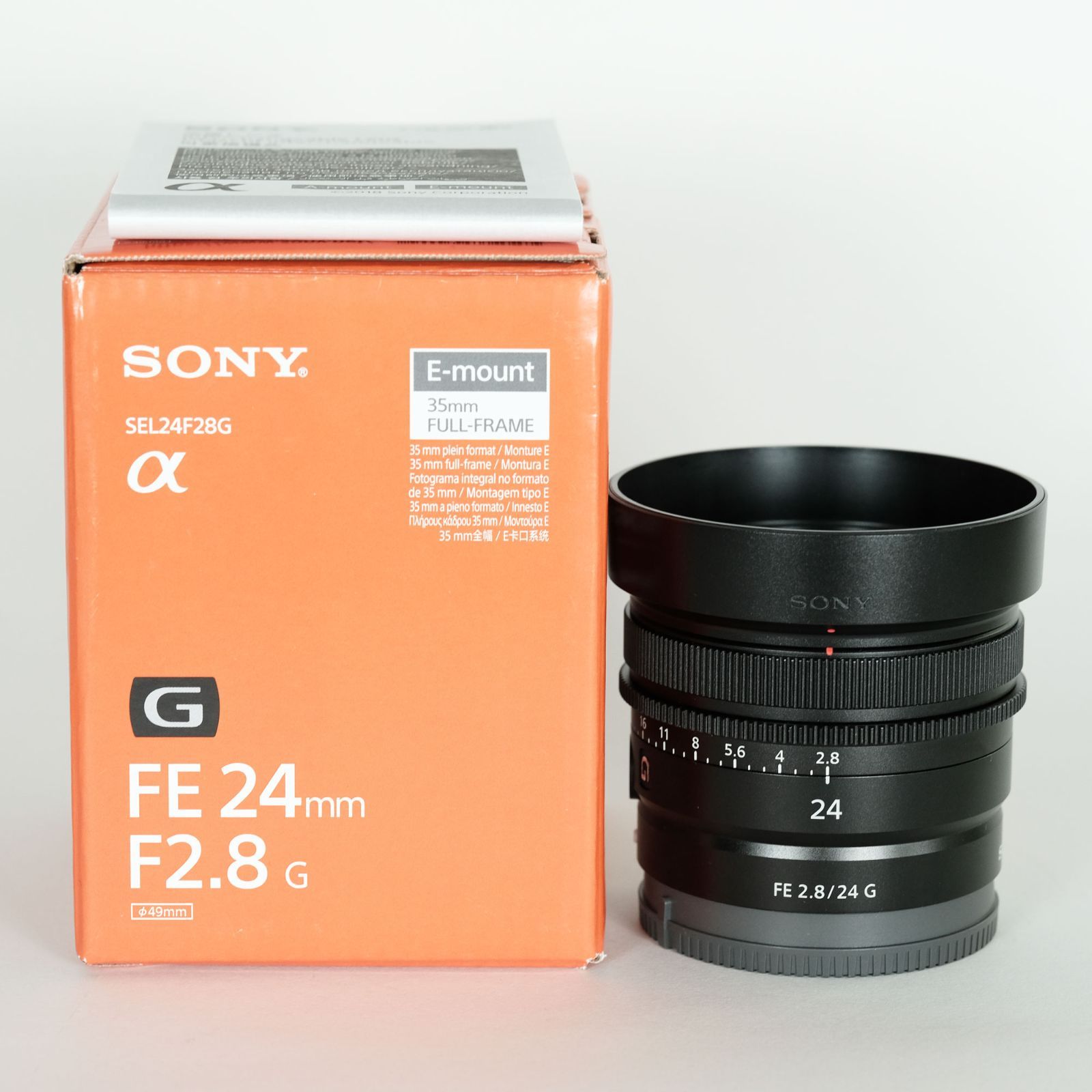 SONY FE 24mm F2.8 G SEL24F28G SONY Eマウント