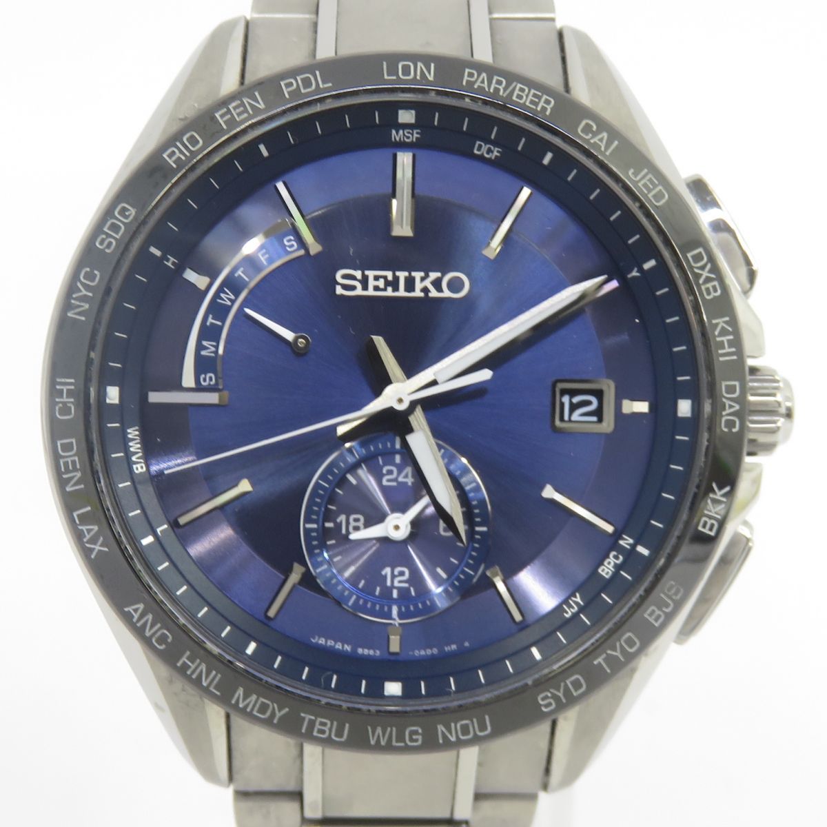 SEIKO セイコー SAGA235 8B63-0AB0 ブライツ デイデイト 電波ソーラー 腕時計