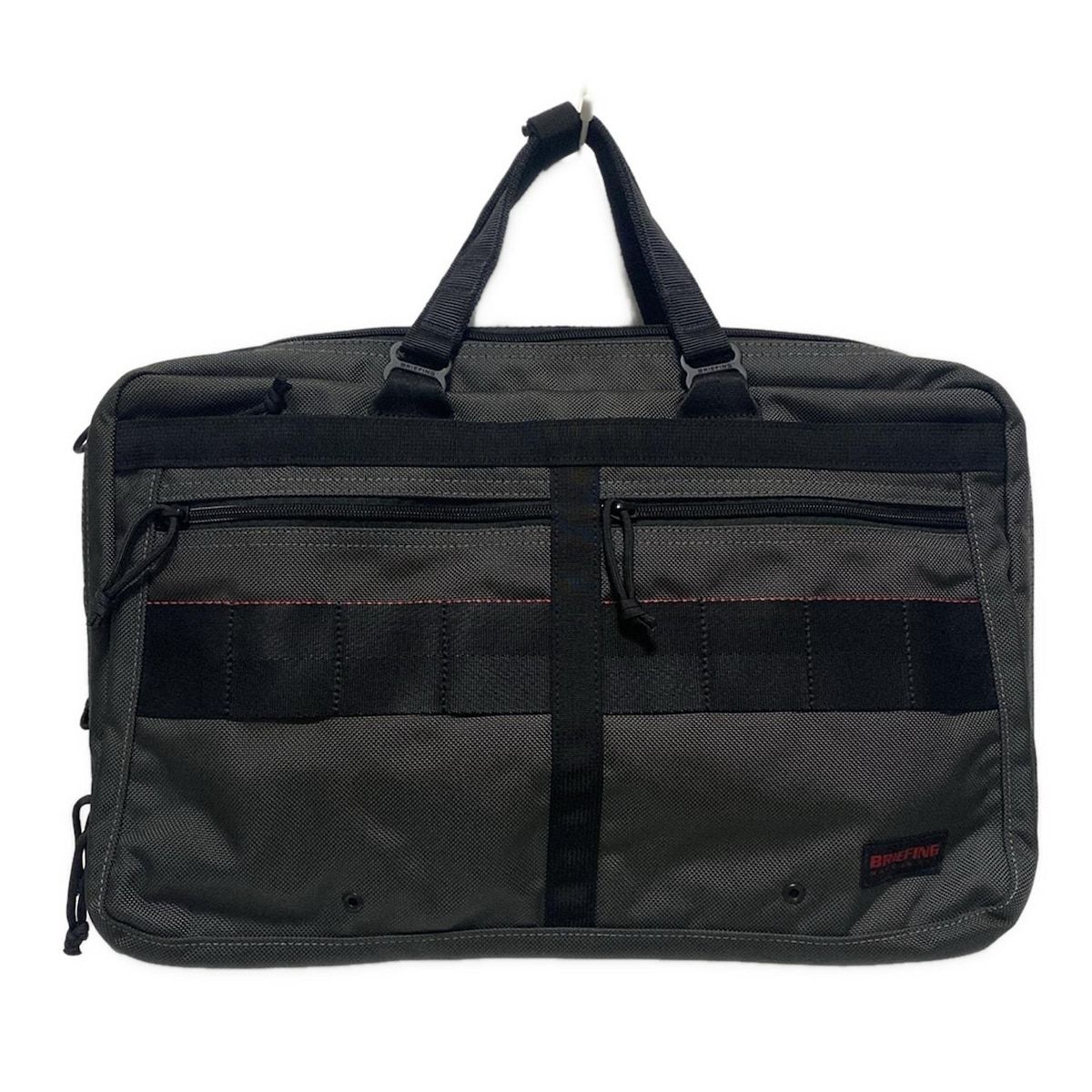 BRIEFING ブリーフィング ビジネスバッグ - ダークグレー×黒 3way 本体ロックなし