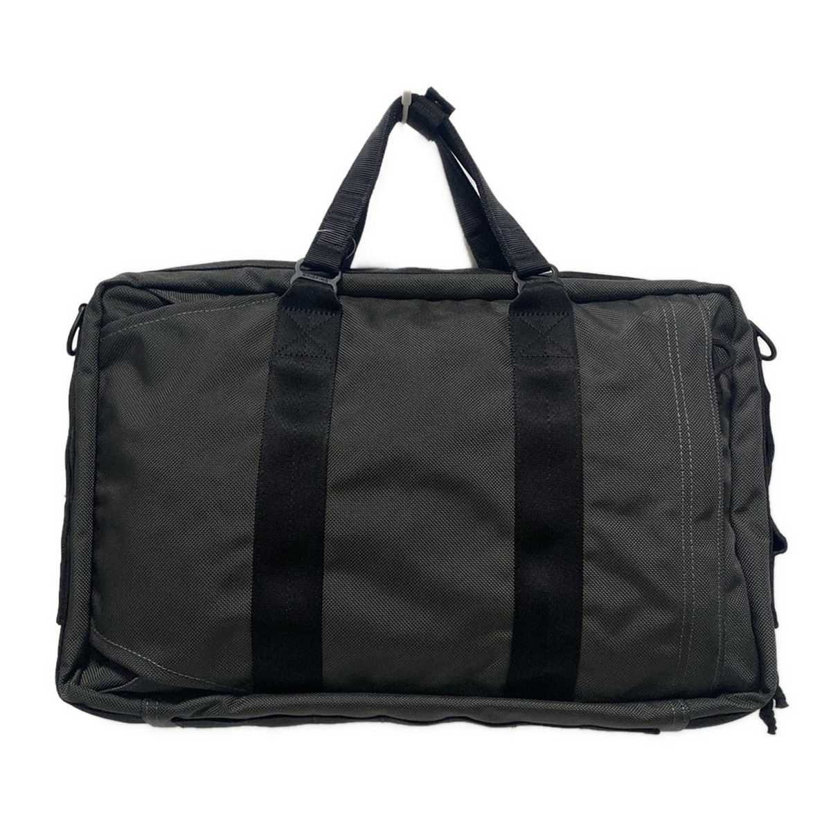  ブリーフィング ビジネスバッグ - ダークグレー×黒 3 way 本体ロックなし ビジネスバッグ バッグ