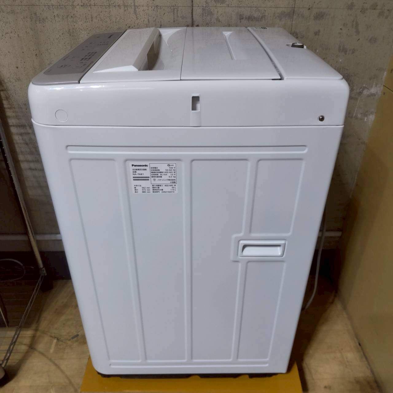  関東一円 パナソニック Panasonic 全自動洗濯機 NA F 6 B 1 0 kg 製 D 2111 縦型洗濯機本体 縦型洗濯機