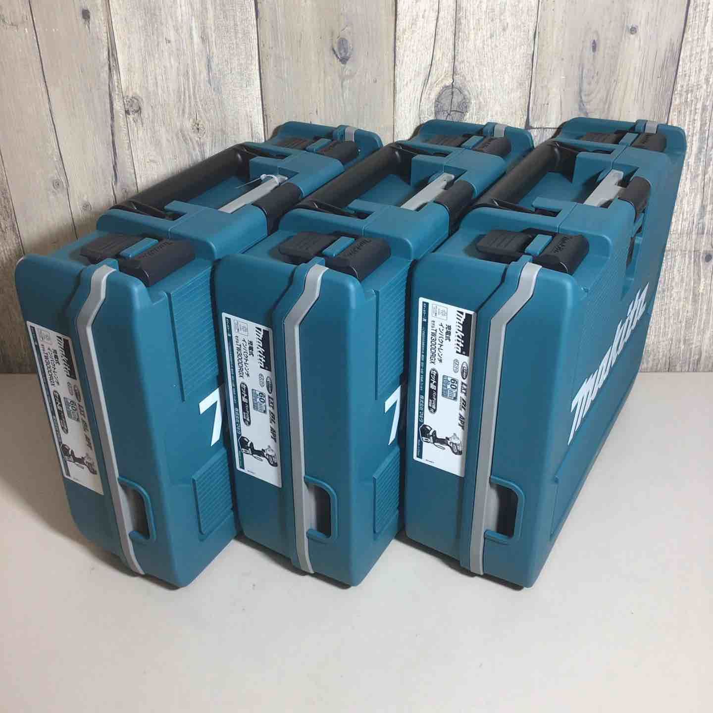 マキタ makita コードレス インパクトレンチ TW300DRGX 3台 バッテリー-充電器付 フルセット 純正 充電式 18V 戸田店
