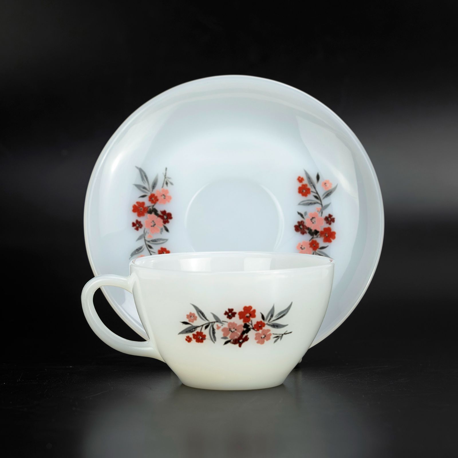 ファイヤーキング プリムローズ Fire-King Primrose カップ＆ソーサー