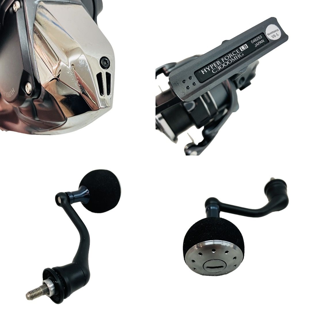 SHIMANO HYPER FORCE LB C3000MHG レバーブレーキ付き スピニング