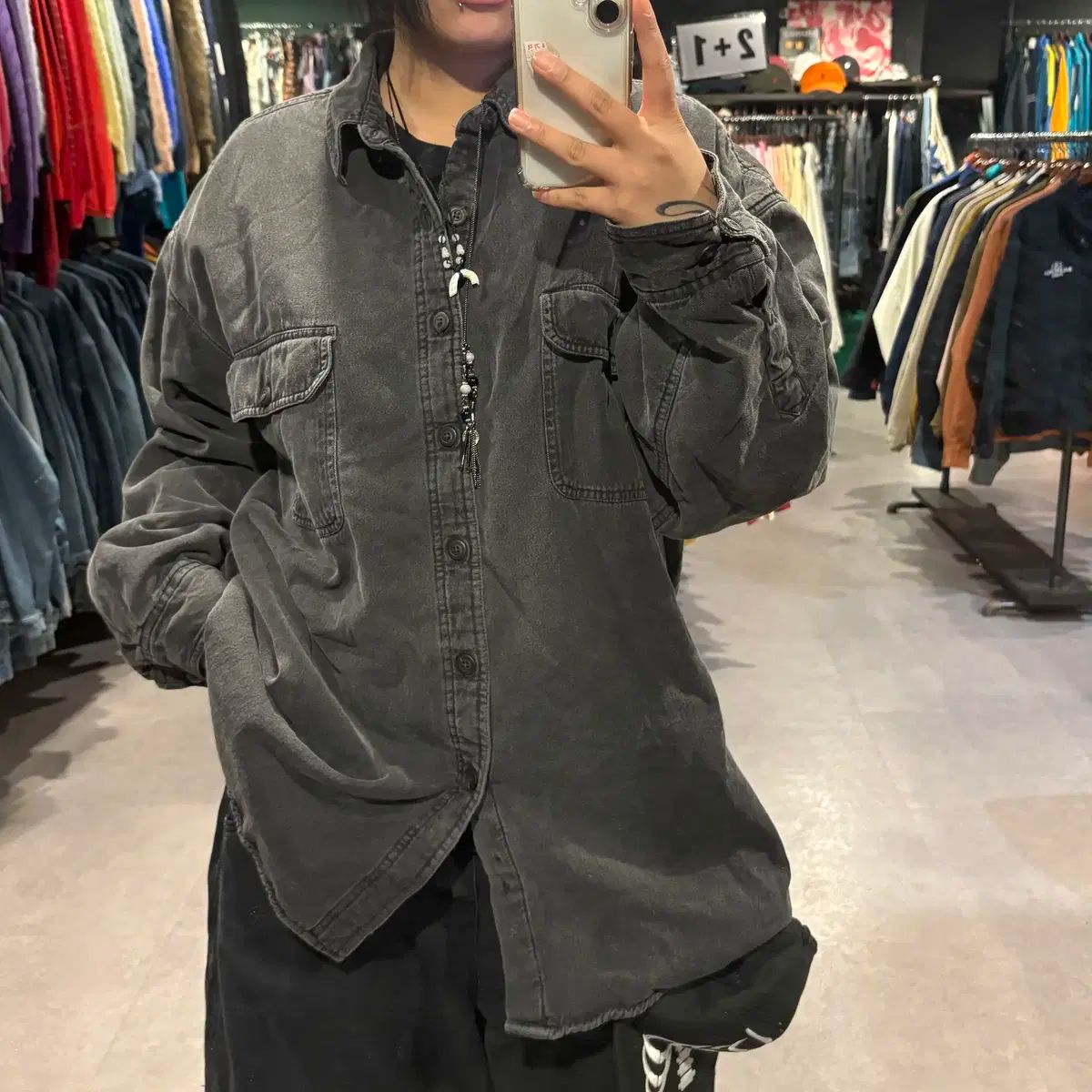 518 NXP ダウンシャツジャケット