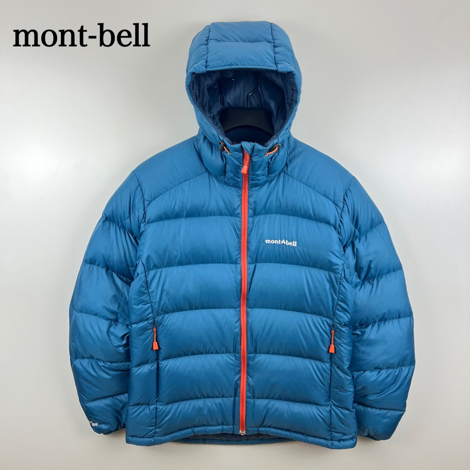 mont-bell tech LIGHT ALPINE DOWN PARKA EX 800 fill S 1101532 モンベル ライトアルパインダウンパーカー ジャケット テック 定番 800フィル 保存袋有り ドローコード