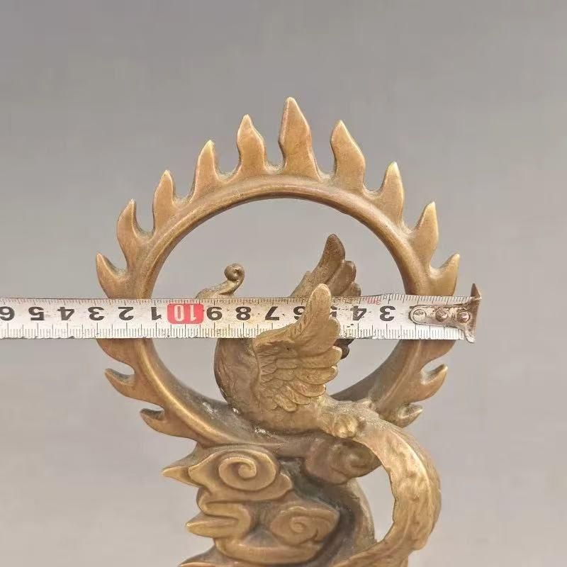 乾隆 火鳳凰倒流香香炉 薫香炉室内 開運 風水 招財 置物 現代工芸品