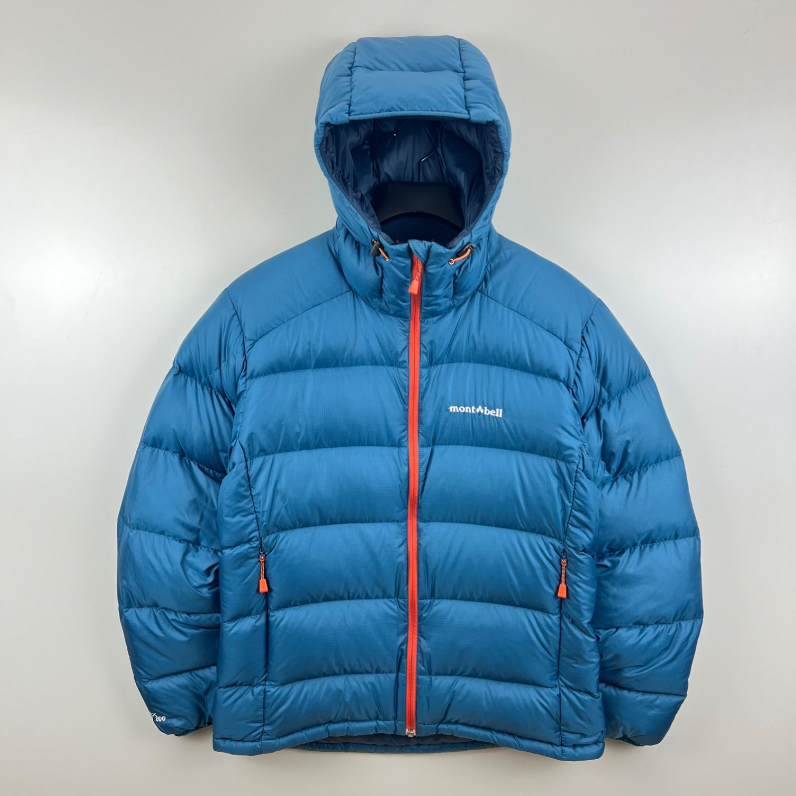 mont-bell tech LIGHT ALPINE DOWN PARKA EX 800 fill S 1101532 モンベル ライトアルパインダウンパーカー ジャケット テック 定番 800フィル 保存袋有り ドローコード
