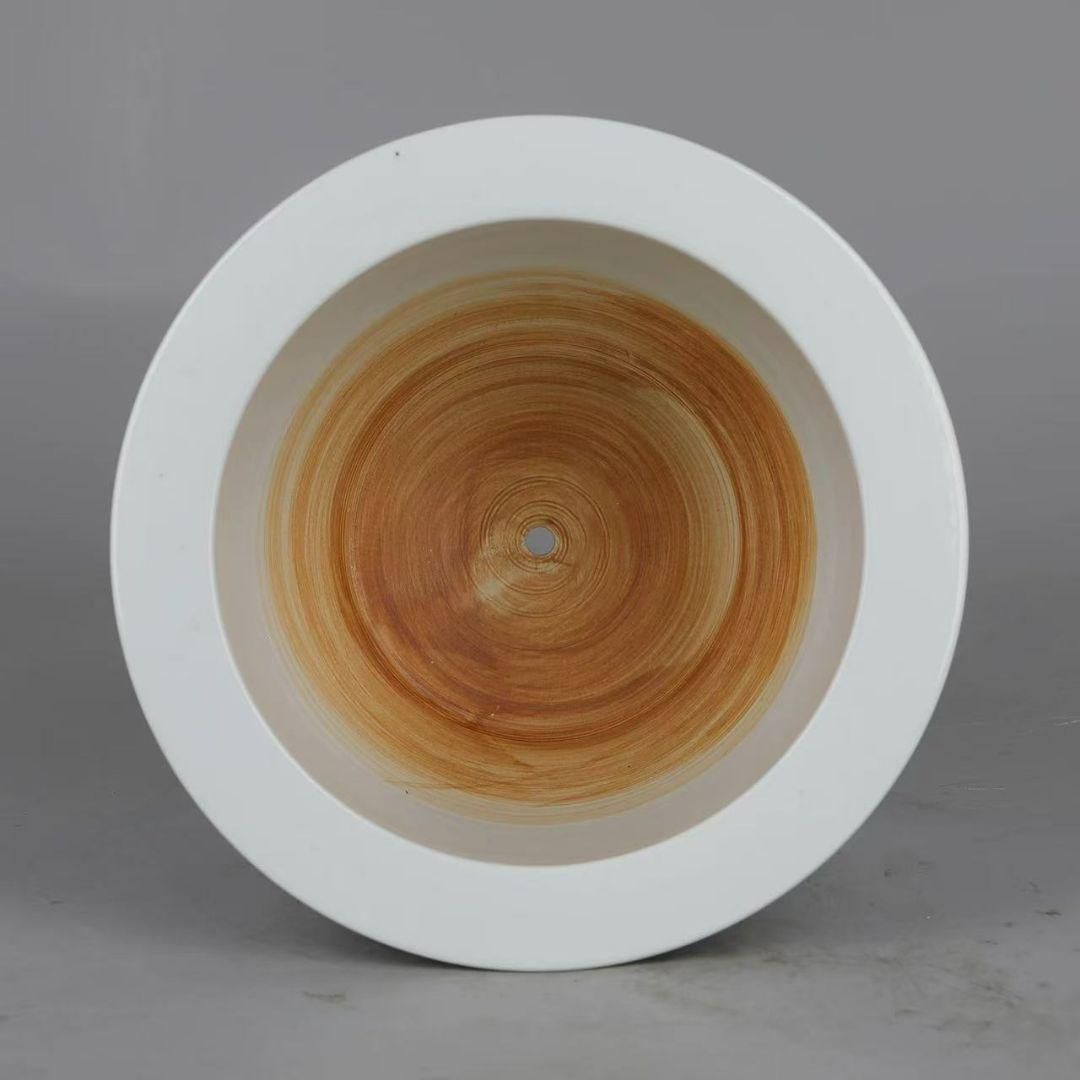 景徳鎮 花鳥紋蘭盆 盆栽鉢 中国鉢 植木鉢 多肉植物鉢 小品盆栽鉢 山