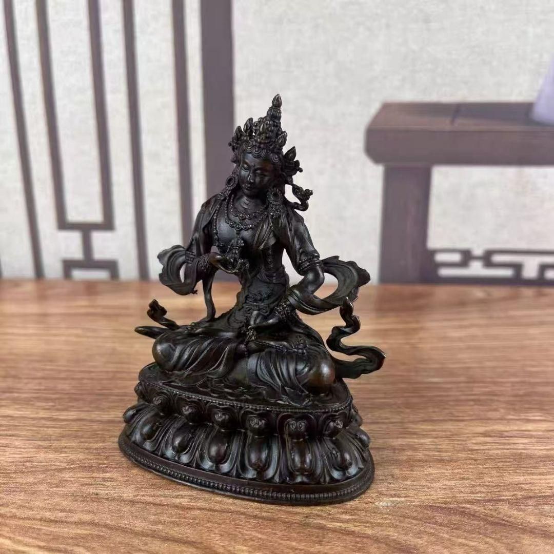 銅器 銅製品 薬師仏仏像座蓮仏 鎮宅 辟邪 開運風水 招財 置物 工芸品 装飾品 仏教美術 薩辺境仏像 菩薩 銅器 銅製品 鎮宅辟邪 開運風水 招財 置物