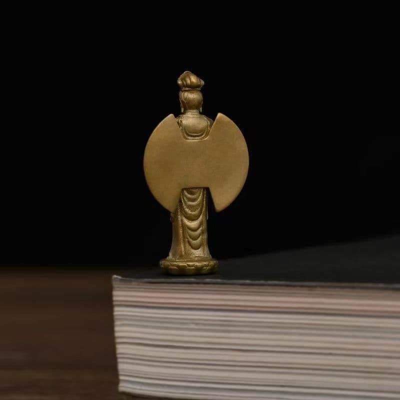 仏教美術 仏像 千手観世音像 小仏像 銅製 銅器 - メルカリ