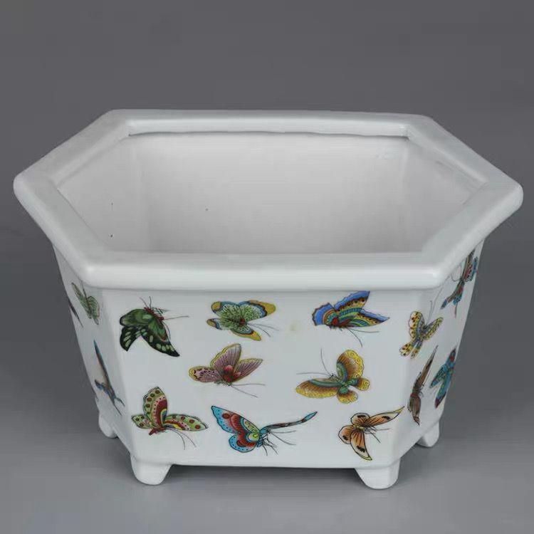 渋谷英一 鶴仙園 陶器鉢 植木鉢 鶴仙園 渋谷英一 Eiichi Shibuya 地ノ