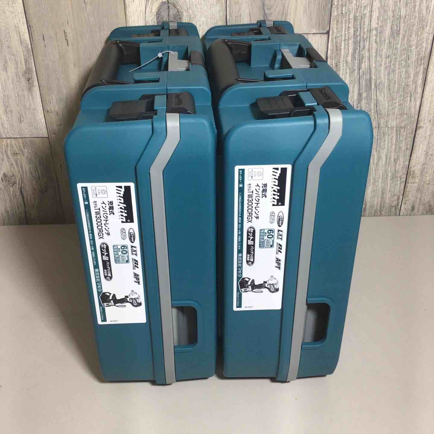 マキタ makita コードレス インパクトレンチ TW300DRGX 2台 バッテリー-充電器付 フルセット 純正 充電式 18V 戸田店