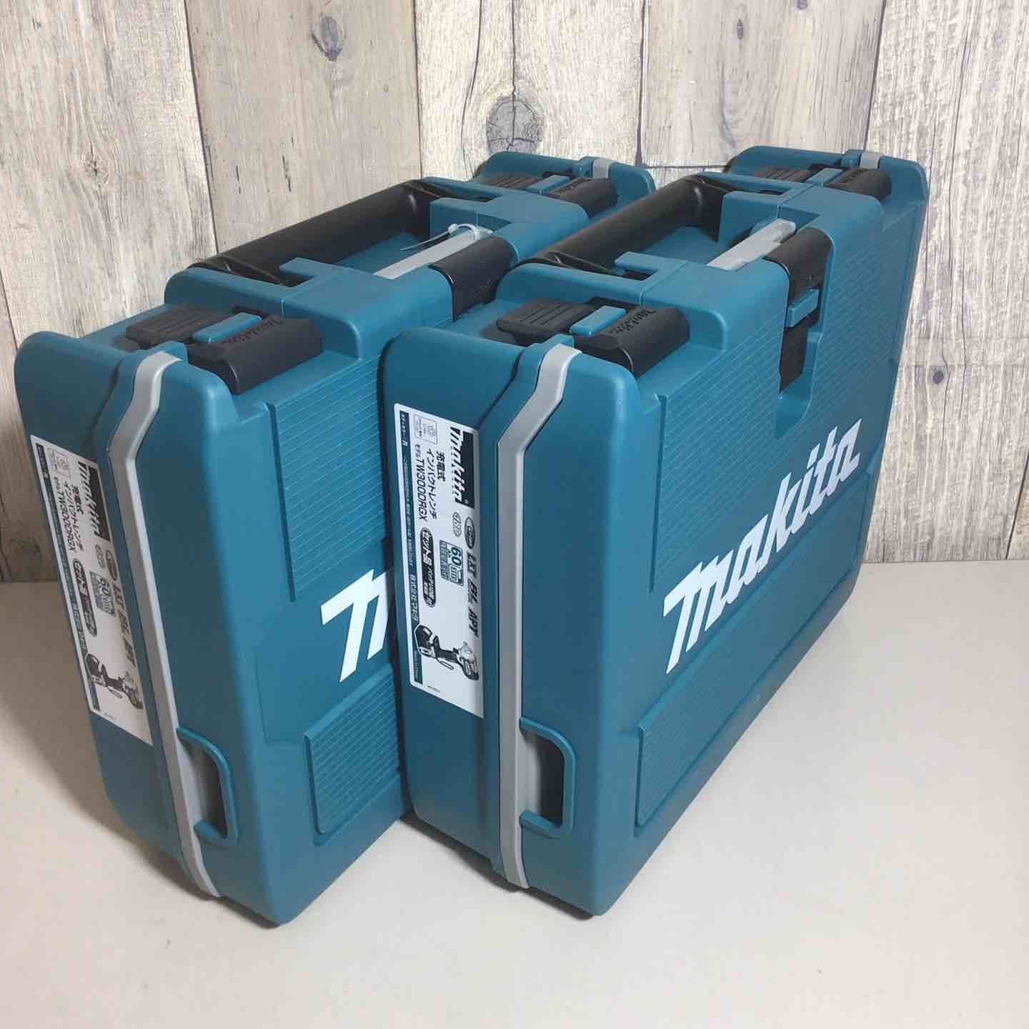 マキタ makita コードレス インパクトレンチ TW300DRGX 2台 バッテリー-充電器付 フルセット 純正 充電式 18V 戸田店
