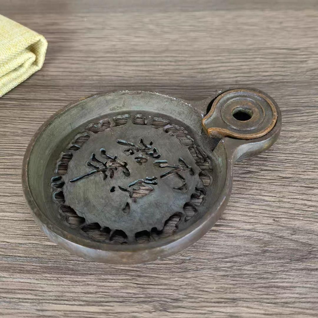 銅細工 香挿 香託 香道具 装飾品 工芸品 美術品 - メルカリ