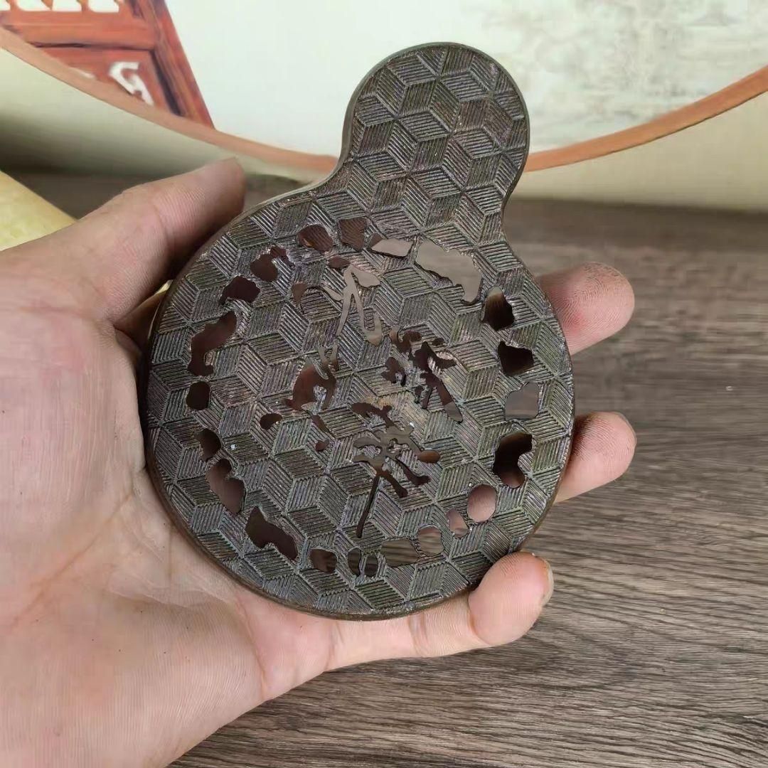 銅細工 香挿 香託 香道具 装飾品 工芸品 美術品 - メルカリ