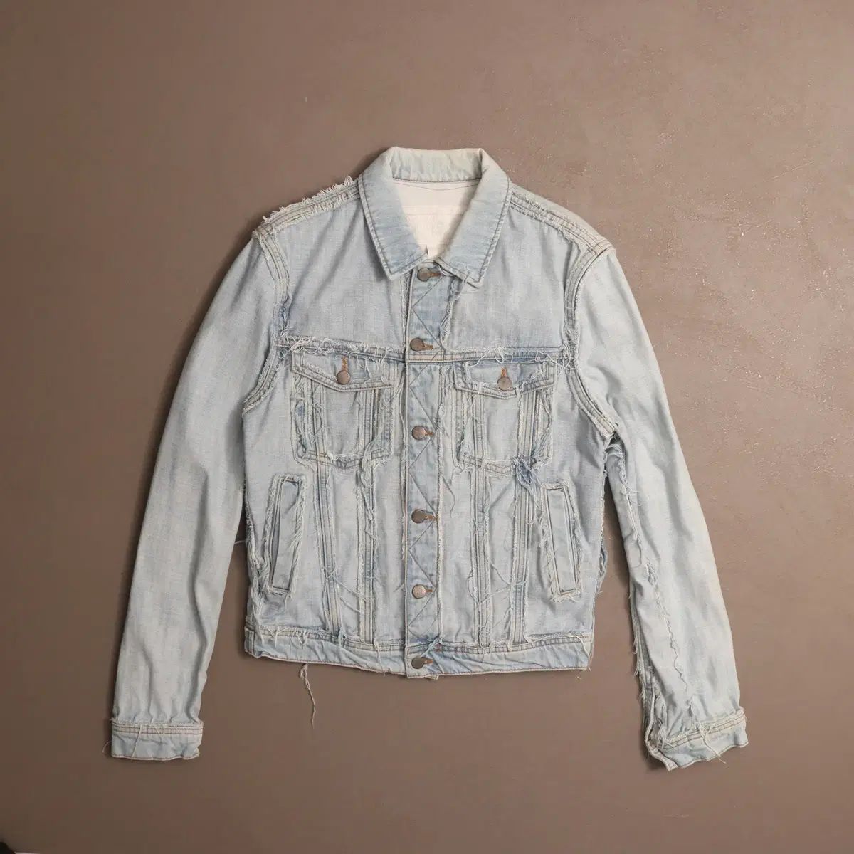 メゾン マルジェラ ライトブルー デニムジャケット A1457
