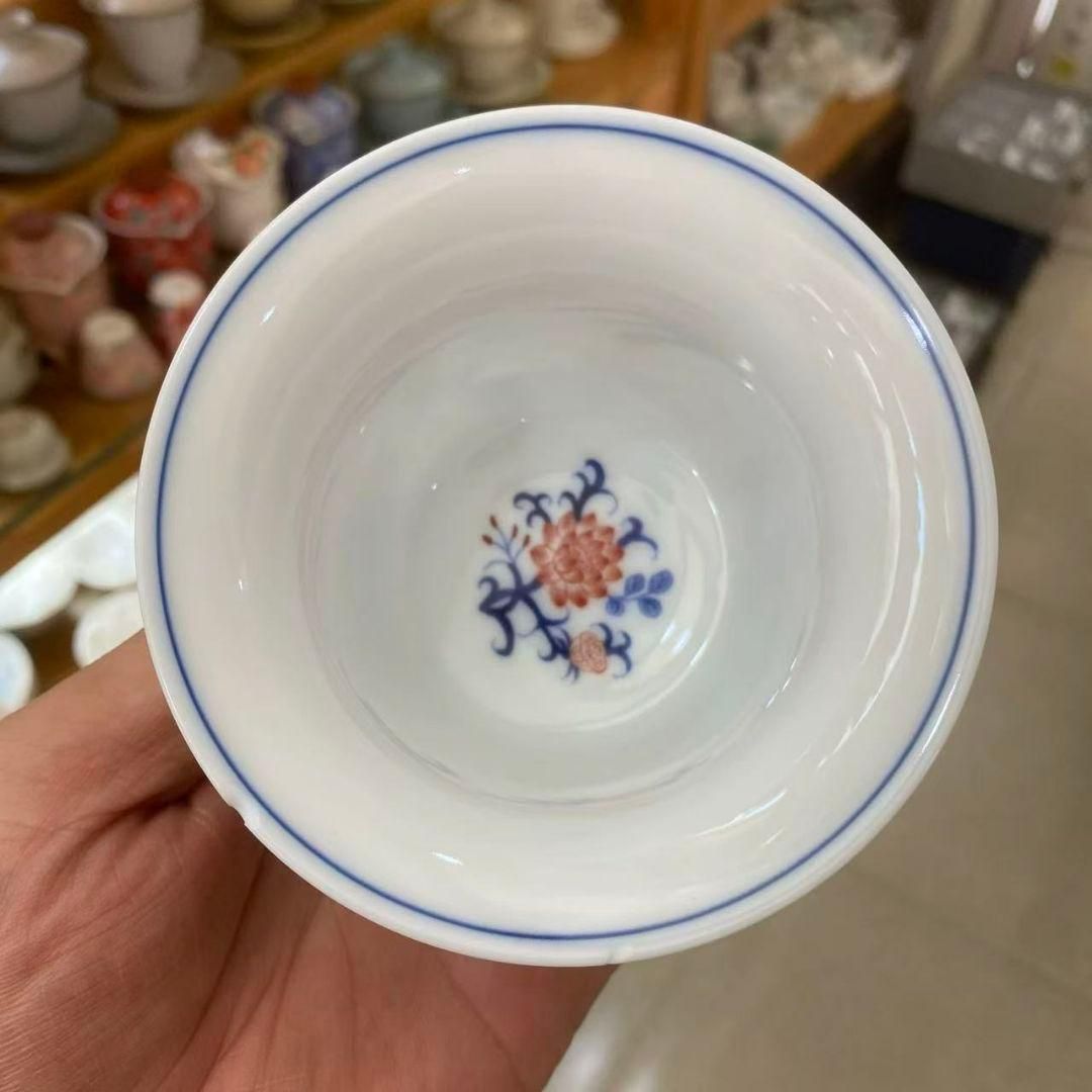 景徳鎮 陶磁器 炫彩 枝 三才盖碗 茶碗 煎茶器 新品未使用 - メルカリ