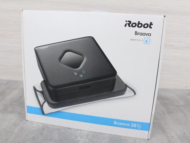 行董】美品 iRobot Braava 381j 床拭きロボ ブラック AE0U44 - メルカリ