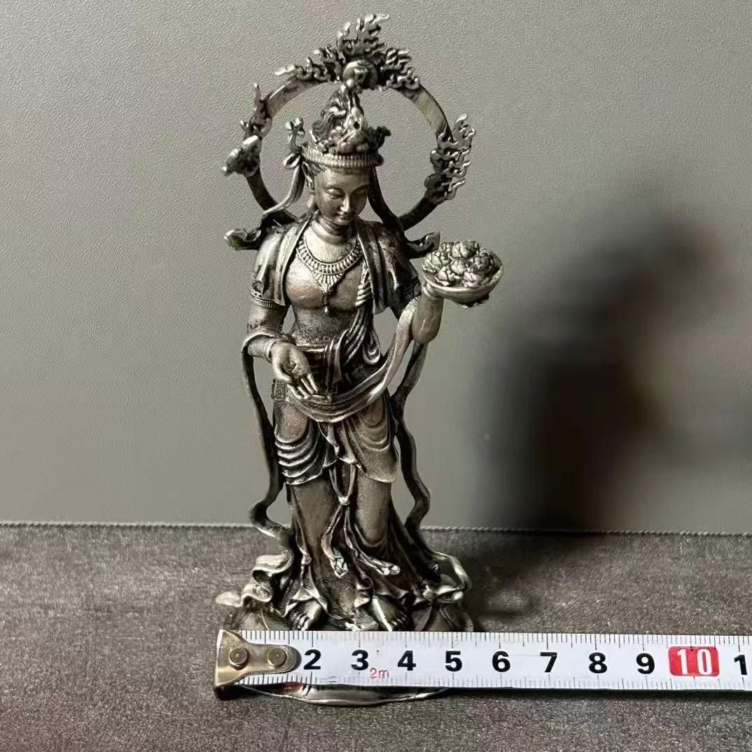 仏教美術 仏像 神女仏菩薩 銅器 鎮宅辟邪 開運風水 招財 置物 工芸品