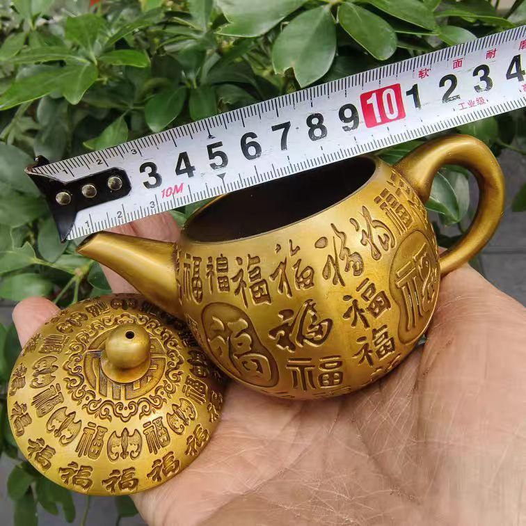 茶道具 百福徳利 福字茶壺 煎茶器 装飾品 工芸品 置物