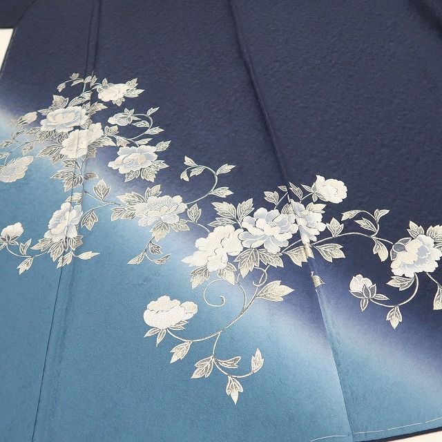 ❁tomihisa❁新品 金彩友禅 和田光正 落款 着物 正絹 仕付け糸付