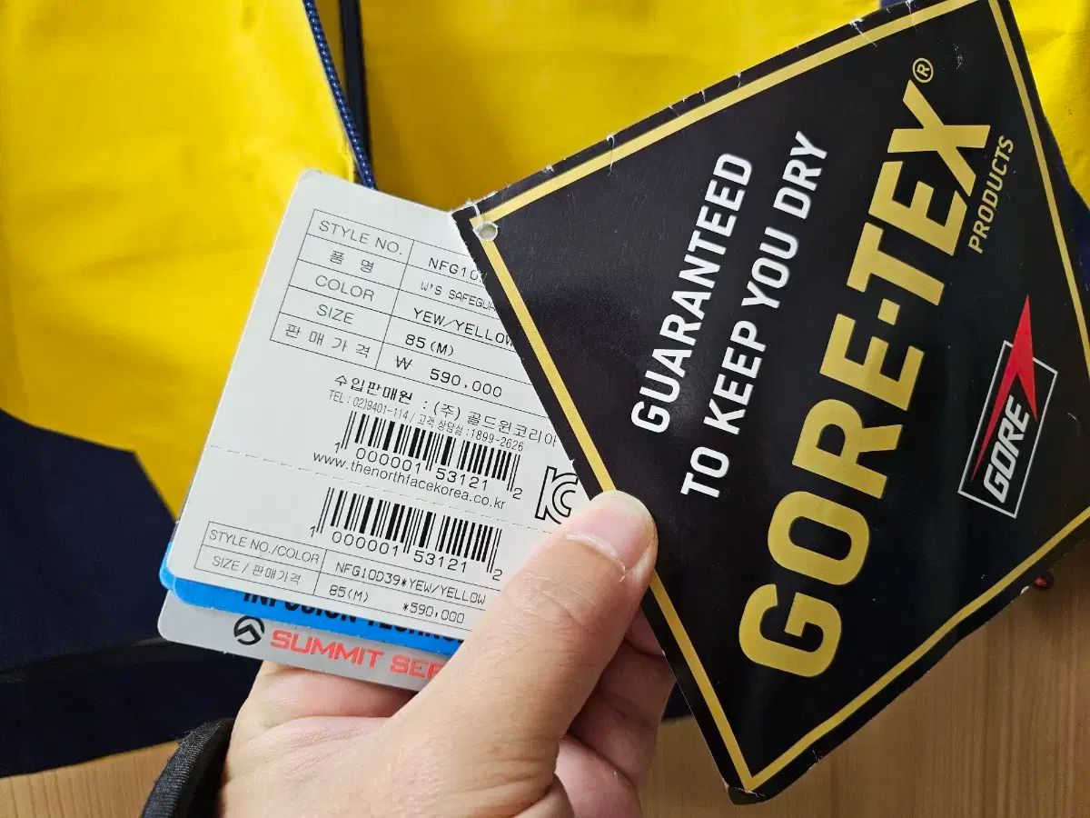 THE NORTH FACE ザ ノース フェイス ゴアテックス ジャケット イエロー ユニセックス OLIVEOS_COM_TR