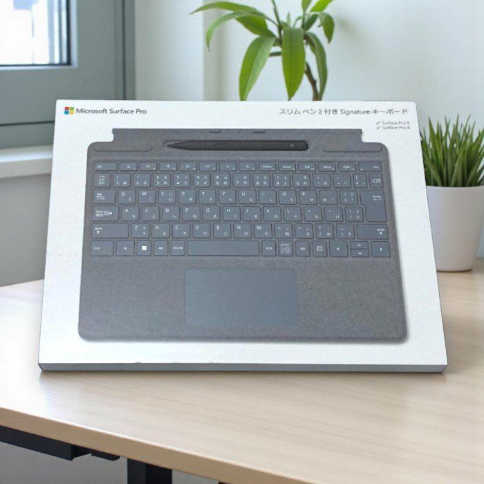 Microsoft マイクロソフト キーボード 8 X 6 00059 Surface Pro スリム ペン2付き アイスブルー 9 ProX対応