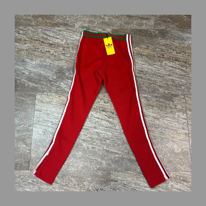 新品】GUCCI × adidas コラボ GUCCI アディダス Jersey Sweat Pants