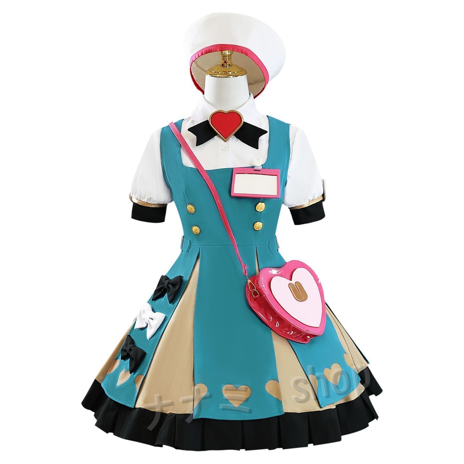 原神 げんしん シグウィンコスプレ衣装 豪華版 フルセット コスプレ衣装 ウィッグ 靴追加 可 コスチューム cosplay 演