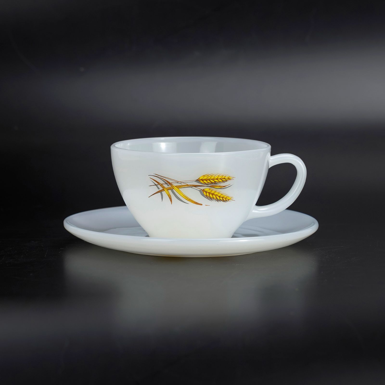 ファイヤーキング ウィート カップソーサープレート ファイヤーキング