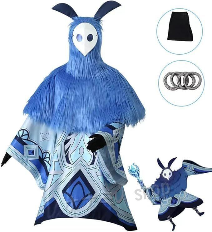 原神 コスプレ衣装 アビスの魔術師 炎 水 雷 氷 元素 げんしん 魔物 アビス教団 カーンルイア コスチューム 衣装セット cosplay ハロウ