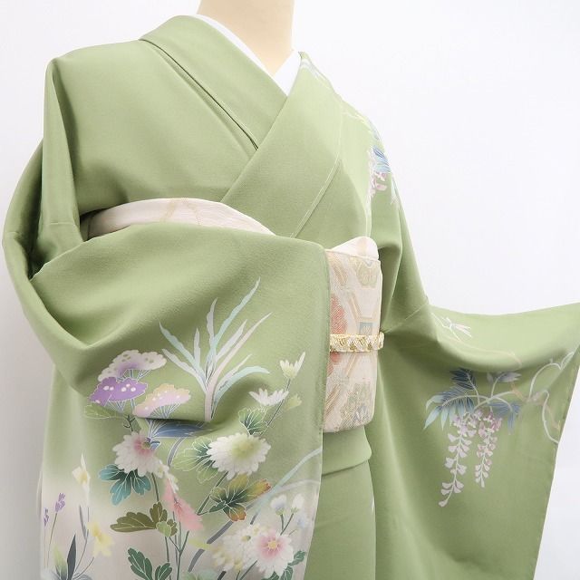 加賀友禅　金丸修一　訪問着　ピンク 加賀友禅 金丸修一 訪問着 ピンク - メルカリ