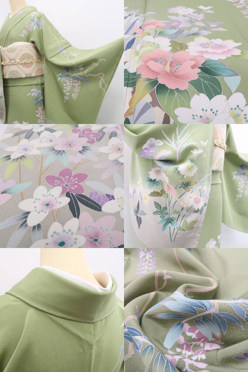 加賀友禅　金丸修一　訪問着　ピンク 加賀友禅 金丸修一 訪問着 ピンク - メルカリ