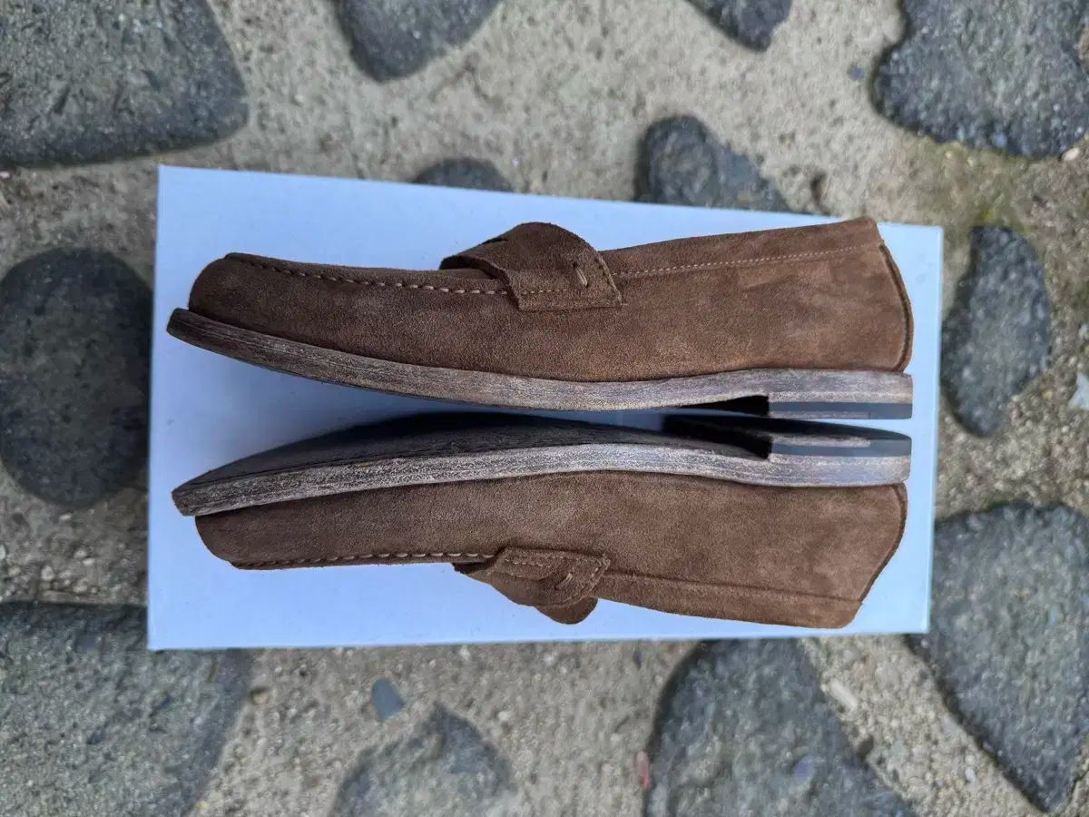 ローファー ブラウン