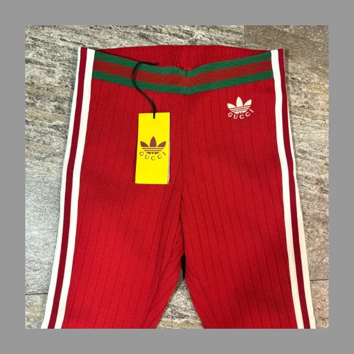 新品】GUCCI × adidas コラボ GUCCI アディダス Jersey Sweat Pants