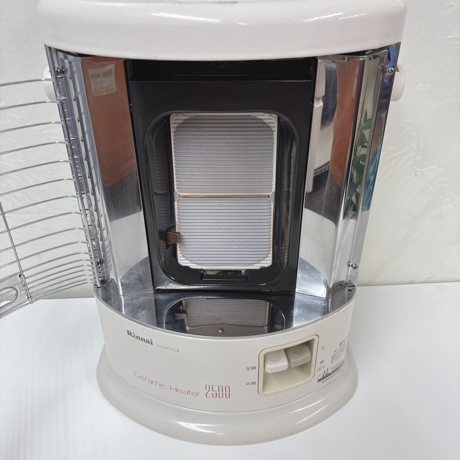 I534 ? Rinnai 都市ガス赤外線ストーブ おもに9～12畳用 ⭐ 動作確認 