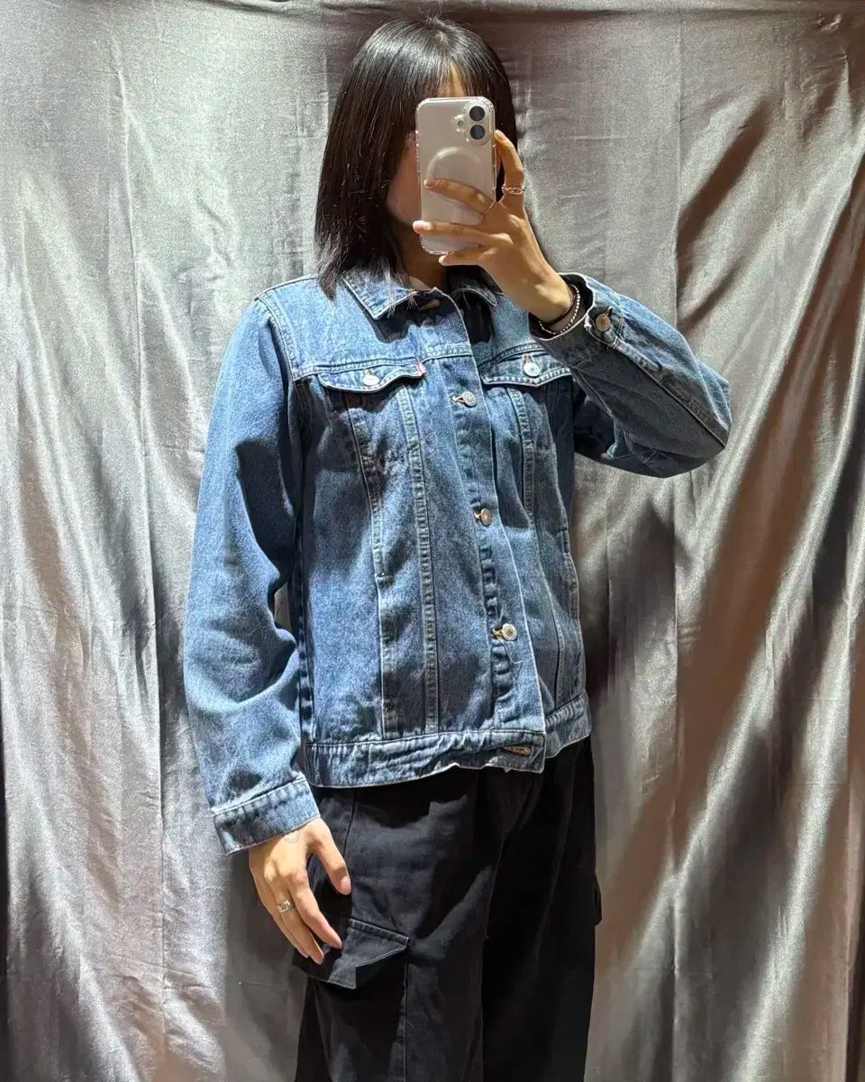 L リーバイス ツーポケット ライトブルー デニムジャケット