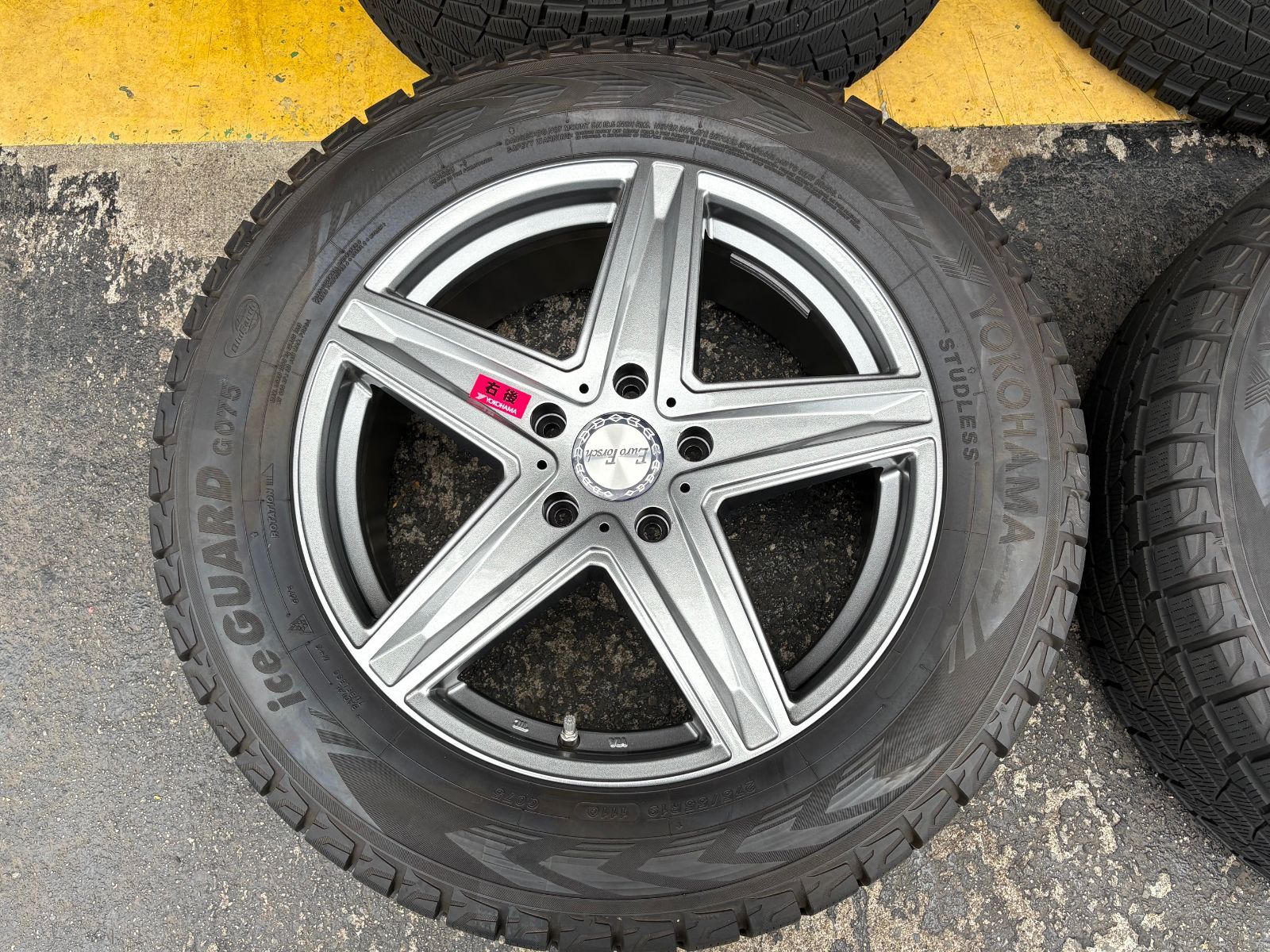 メルセデスベンツGクラス用ユーロフォルシュ19インチスタッドレスセット