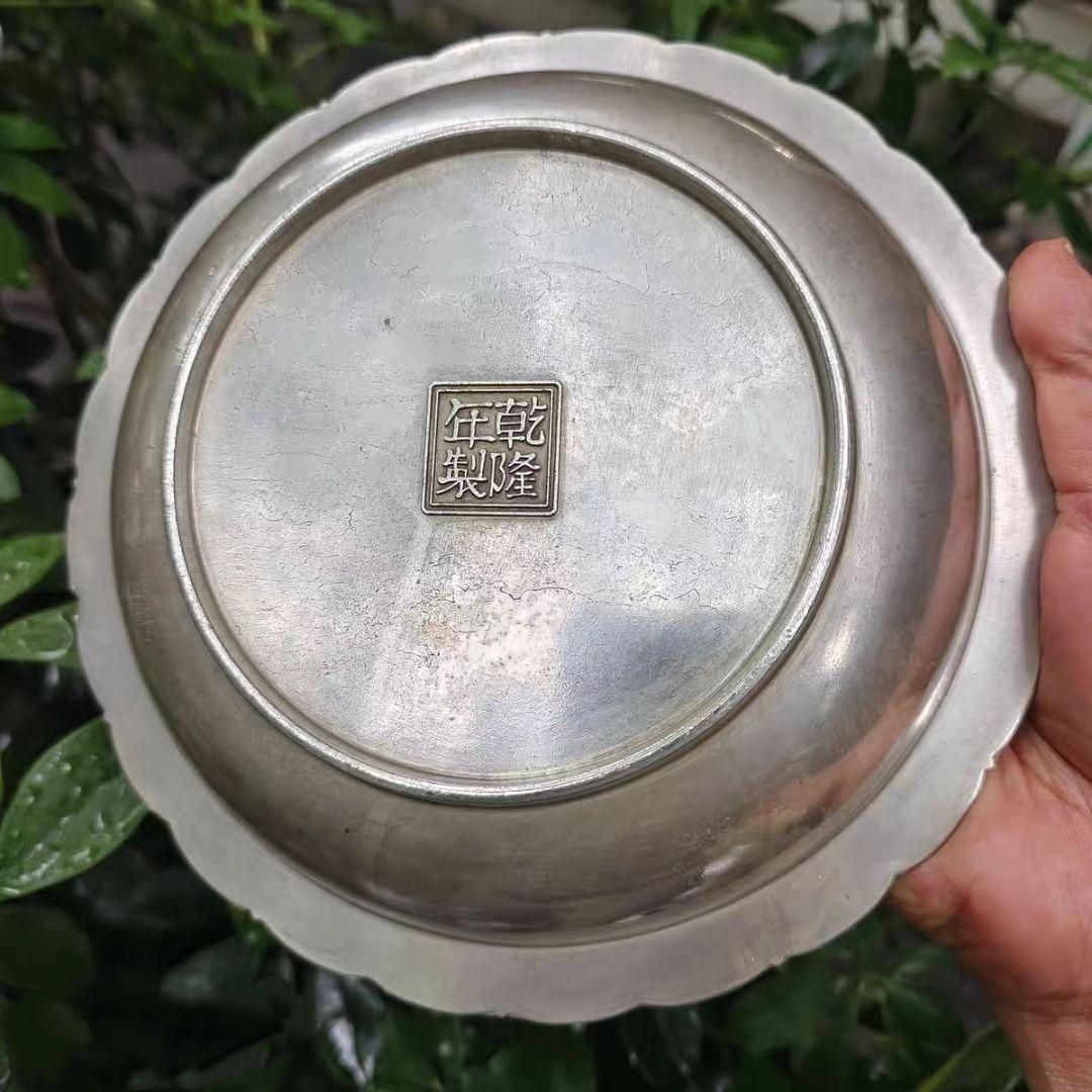 銅細工 九龍皿 書道具 文房具 装飾品 工芸品 美術品 置物 銅製 九龍皿 書道具 文房具 装飾品 工芸品 美術品 置物 - メルカリ